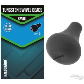   Haldorádó Tungsten Swivel Beads Small Wolframowy Gumowy Adapter Stopujący do Zestawu Końcowego 5szt.