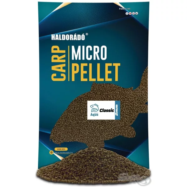 Haldorádó Carp Mixro Pellet - Aqua Garant Classic Pellet 2mm 700gr
