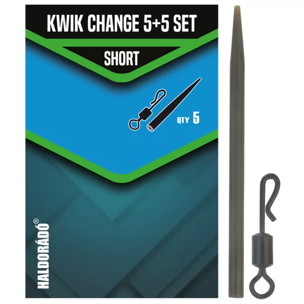 Haldorádó Kwik Change Set Short Gyorskapocs Gumicsővel 5db