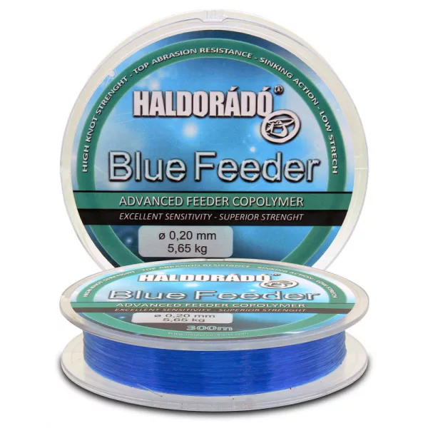 Haldorádó Blue Feeder 0,22mm 300m Żyłka główna monofilamentowa - niebieski