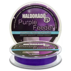   Haldorádó Purple Feeder 0,18mm 300m Monofil żyłka główna - Fioletowy