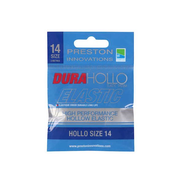 Preston Dura Hollo Elastic Size 14 Rakós Gumi