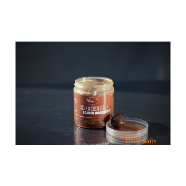 HNV Baits Wątroba Czosnek 24mm Wstępnie Namoczone Przynęty Haczykowe 220gr