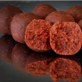   HNV Baits Strawberry Shake Soluble Big Balls Hookbaits 30mm Rozpuszczalna Przynęta Hakowa 165gr