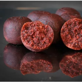   HNV Baits Red Spicy Squid Soluble Big Balls Hookbaits 30mm Rozpuszczalne Kulki Proteinowe na Haczyk 165g