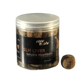   HNV Baits GLM Liver Soluble Hookbaits 24mm Rozpuszczalna Przynęta na Haczyk 165gr