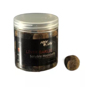   HNV Baits Liver Garlic Soluble Hookbaits 24mm Rozpuszczalne Przynęty Haczykowe 165gr