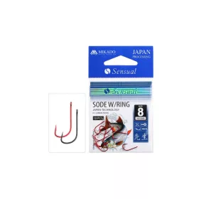   Mikado Sensual Sode W/Ring 14 Haczyk na leszcze z oczkiem i zadziorem 10 szt.