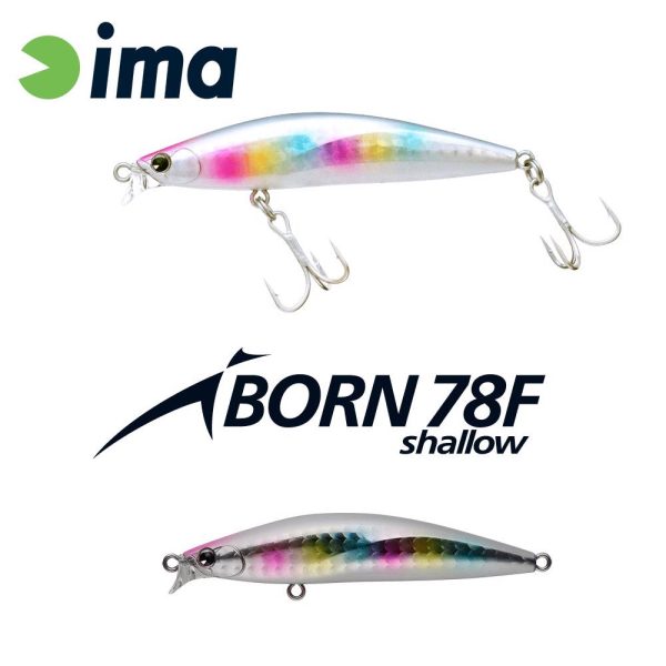 __Ima iBorn 78F Shallow__ 7,8cm 8,5gr 005 Cotton Candy Wobbler