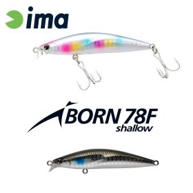 __Ima iBorn 78F Shallow__ 7,8cm 8,5gr 007 Mullet Wobbler