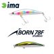 __Ima iBorn 78F Shallow__ 7,8cm 8,5gr 009 Green Back Shiner Wobbler