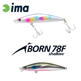 Ima iBorn 78F Shallow 7,8cm 8,5gr 013 Mat Mullet Wobbler