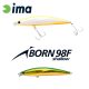 Ima iBorn 98F Shallow 9,8cm 13gr 008 Green Gold Wobbler