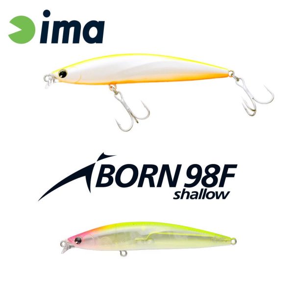 Ima iBorn 98F Shallow 9,8cm 13gr 009 Buns Master Wobler