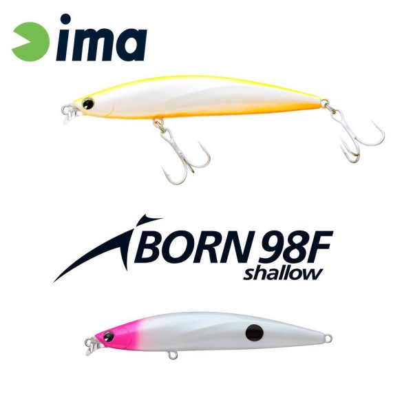 Ima iBorn 98F Płytki 9,8cm 13gr 020 PH Pearl Dot Wobler