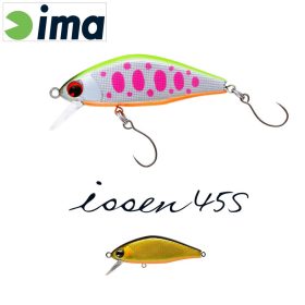 Ima Issen 45S 4,5cm 3,7gr 102 Gold Black Wobbler