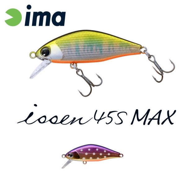 Ima Issen 45S MAX 4,5cm 4gr 012 Char Wobbler