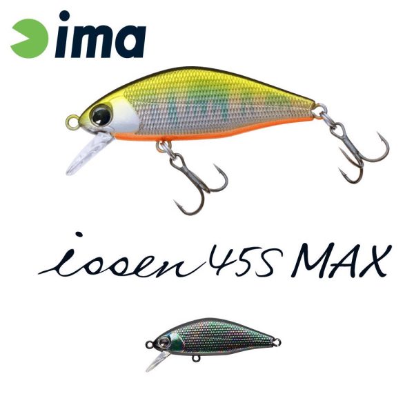 Ima Issen 45S MAX 4,5cm 4gr 013 Titanium Black Wobler