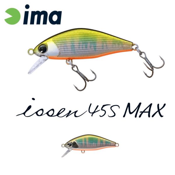 Ima Issen 45S MAX 4,5cm 4gr 014 Oikawa Orange Berry Wobbleris
