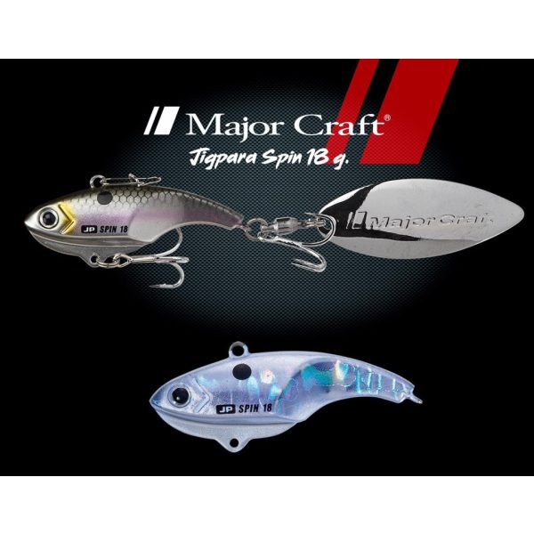 Major Craft Jigpara Spin FW 4,3cm 18gr #036 Silver Shad Műcsali