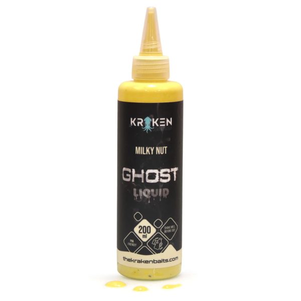 The Kraken Baits Milky Nut Ghost Kokosowo-Mleczny Płynny Aromat 200ml