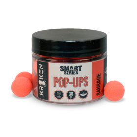   The Kraken Baits Smart Series Fluo Red Sausage 15mm Pop Up 30gr