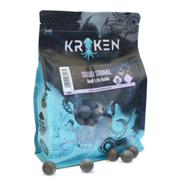 The Kraken Baits Squid Signal Shelf Life 12mm Kulka Proteinowa Kałamarnica 900gr