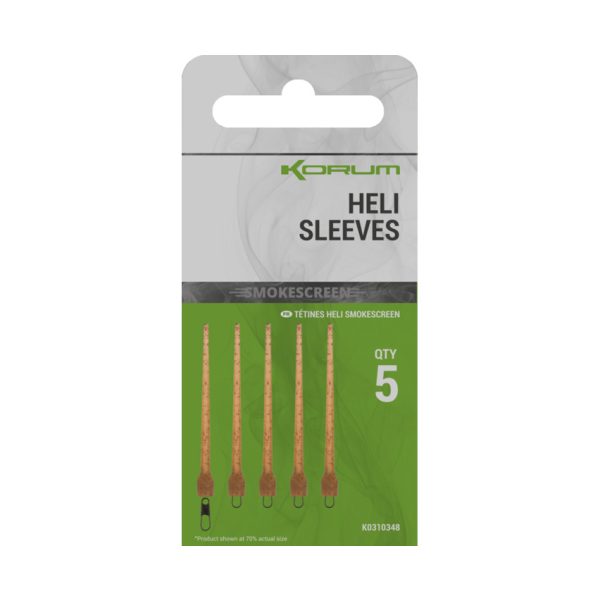 Korum Smokescreen Heli Sleeves 5szt