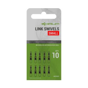 Korum Smokescreen Link Swivels Small Krętlik 10szt