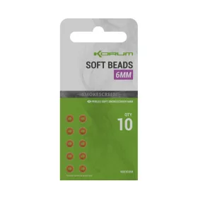 Korum Smokescreen Soft Beads 6mm Gumowe Koraliki 10szt