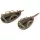 Korum Camo Method Twin Pack Small Method Basket with Filler