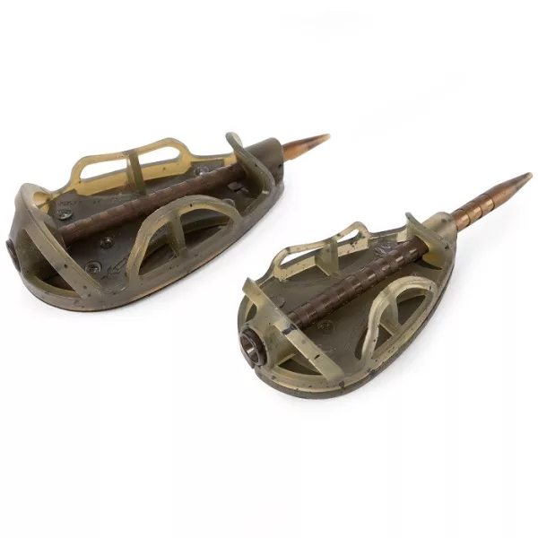 Korum Camo Method Twin Pack Small Method Basket with Filler