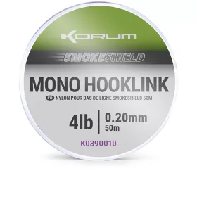 Korum Smokeshield Mono Hooklink - 4lb/0.20mm Przypon
