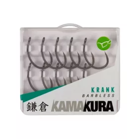 Korda Kamakura Krank 8 hak z oczkiem, bezzadziorowy 10szt