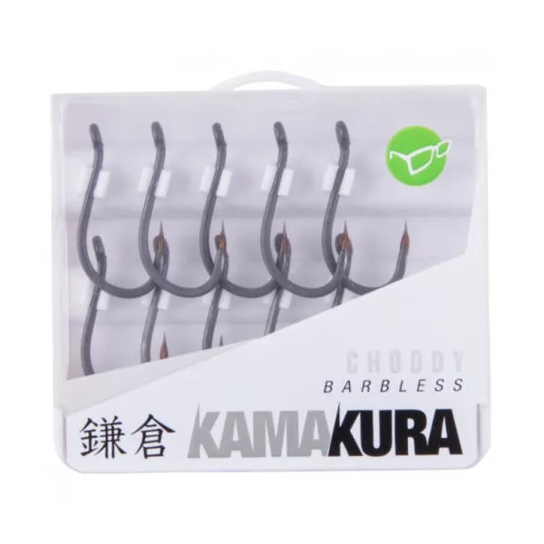 Korda Kamakura Choddy Barbless 8 hak z oczkiem, bezzadziorowy 10szt