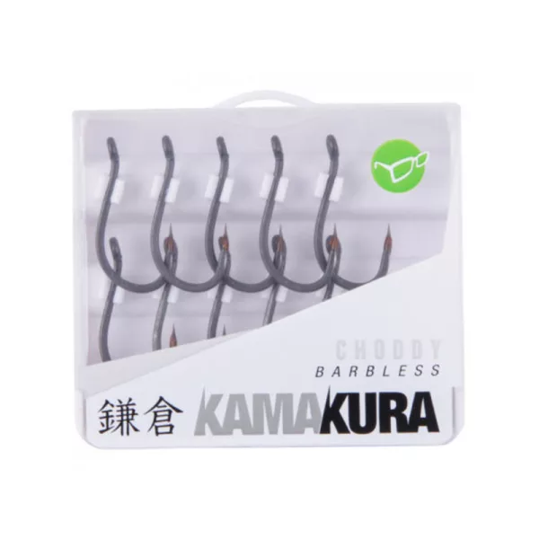 Korda Kamakura Choddy Barbless 6 hak z oczkiem, bezzadziorowy 10szt