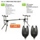 Nevis Carp Academy Supreme Rod Pod z Carp Academy Eurosignal Elektrycznym Sygnalizatorem Brań
