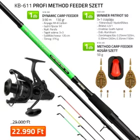 Nevis Profesjonalny Zestaw Wędkarski Method Feeder