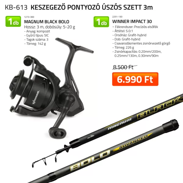 Nevis 3,00m Zestaw Spławikowy na Leszcze i Karpie