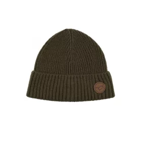 Korda Trawler Beanie Ciemnooliwkowa Czapka Dzianinowa