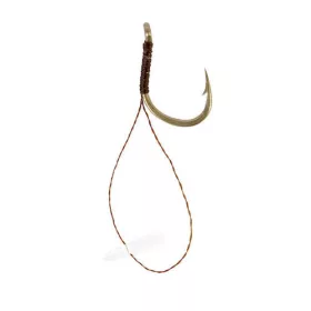   Korum Barbed Hook Hairs With Quickstops - Size 16 Monofil przypon z haczykiem