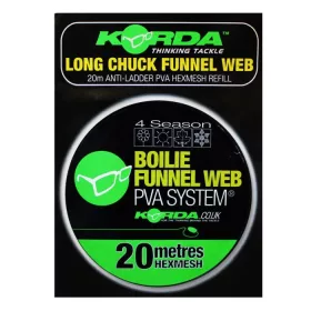   Korda Boilie Funnel Web Hexmesh 20 m Uzupełnienie - Wkład PVA