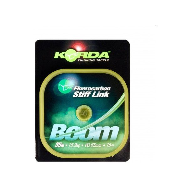 Korda Boom 0.65mm (15m) - zaciskany przypon fluorokarbonowy karpiowy