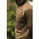 Korda Dark Khaki UPF Hooded Top Długi Rękaw Koszulka UV S