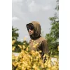 Korda Dark Khaki UPF Hooded Top Długi Rękaw Koszulka UV S