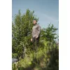 Korda Szénszürke UPF Kapucnis Felső Hosszú Ujjú UV Póló S