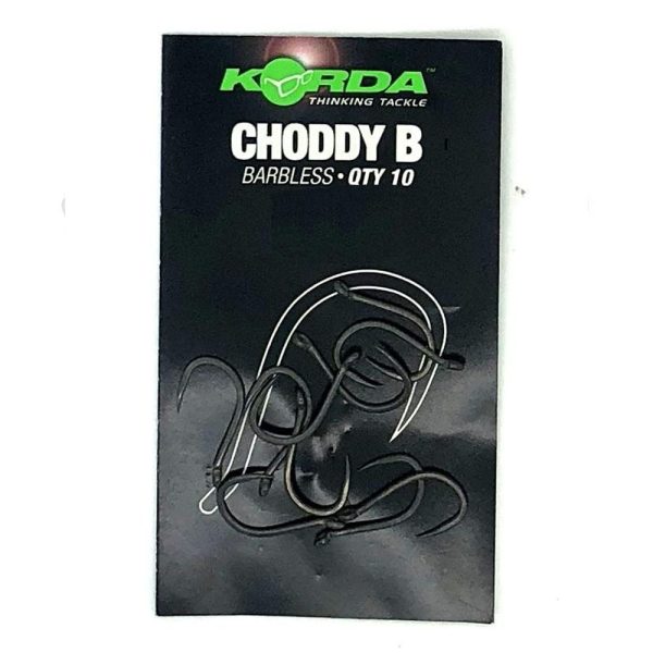 __Korda__ Choddy B 10 Haczyk z Oczkiem, Bezzadziorowy 10szt.