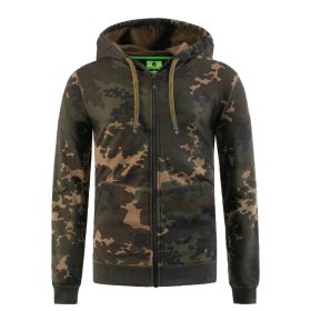 Korda Rozpinana bluza z kapturem Dark Kamo 2XL