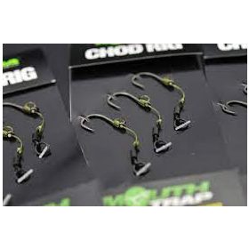   Korda Chod Rig Short Barbed Size 10 - pre-tied carp CHOD hooklink