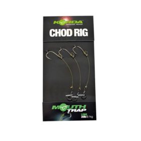   Korda Chod Rig Long Barbless Size 8 - pre-tied carp CHOD hooklink